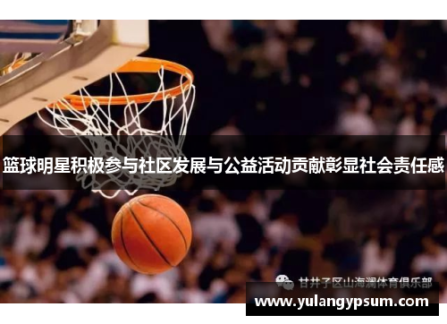 篮球明星积极参与社区发展与公益活动贡献彰显社会责任感